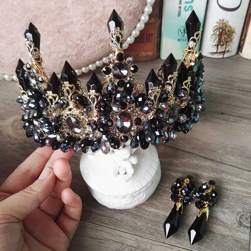 Wicked Black Voodoo Diadem