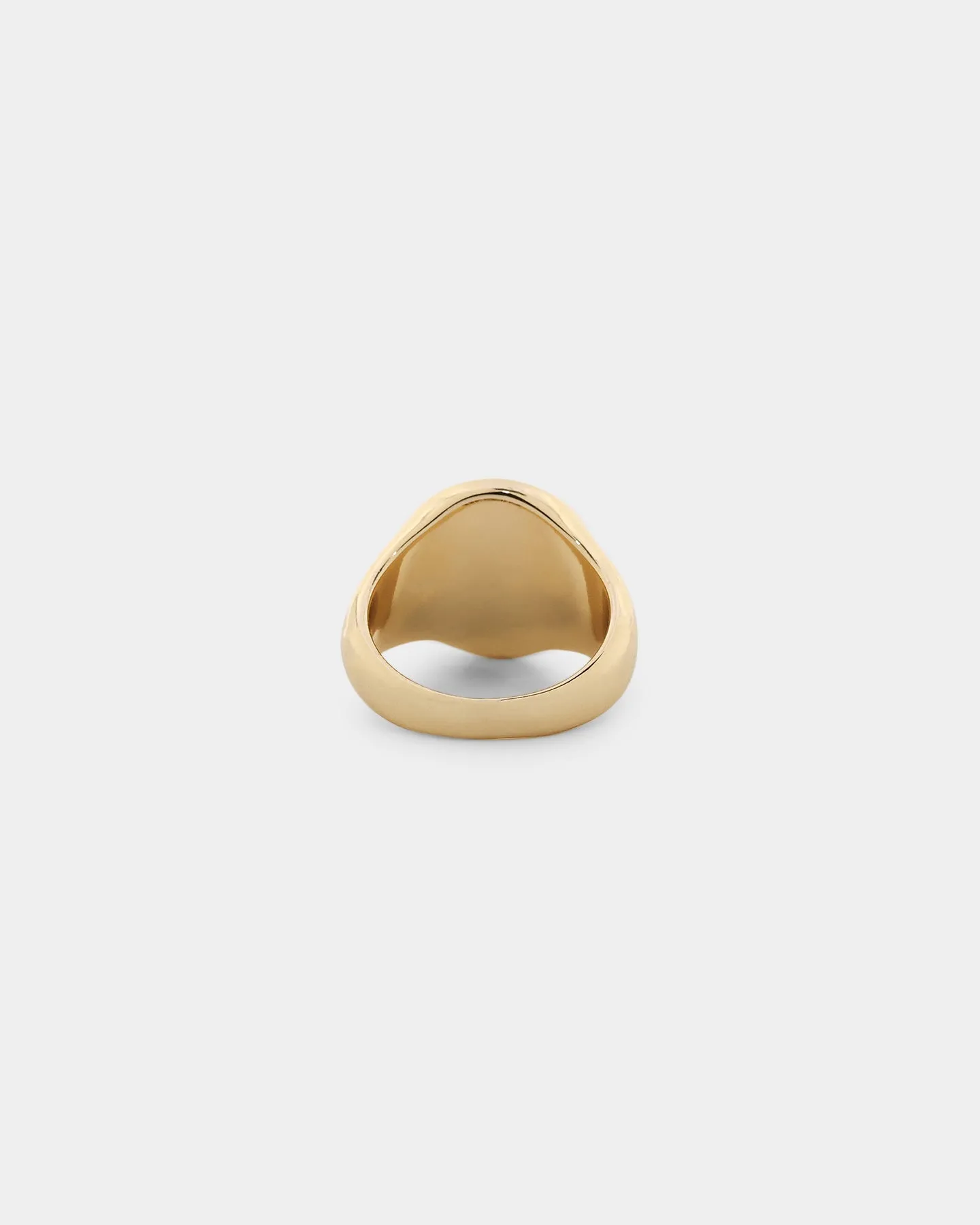Wild For The Weekend Yin Yang Signet Ring (Large) Gold