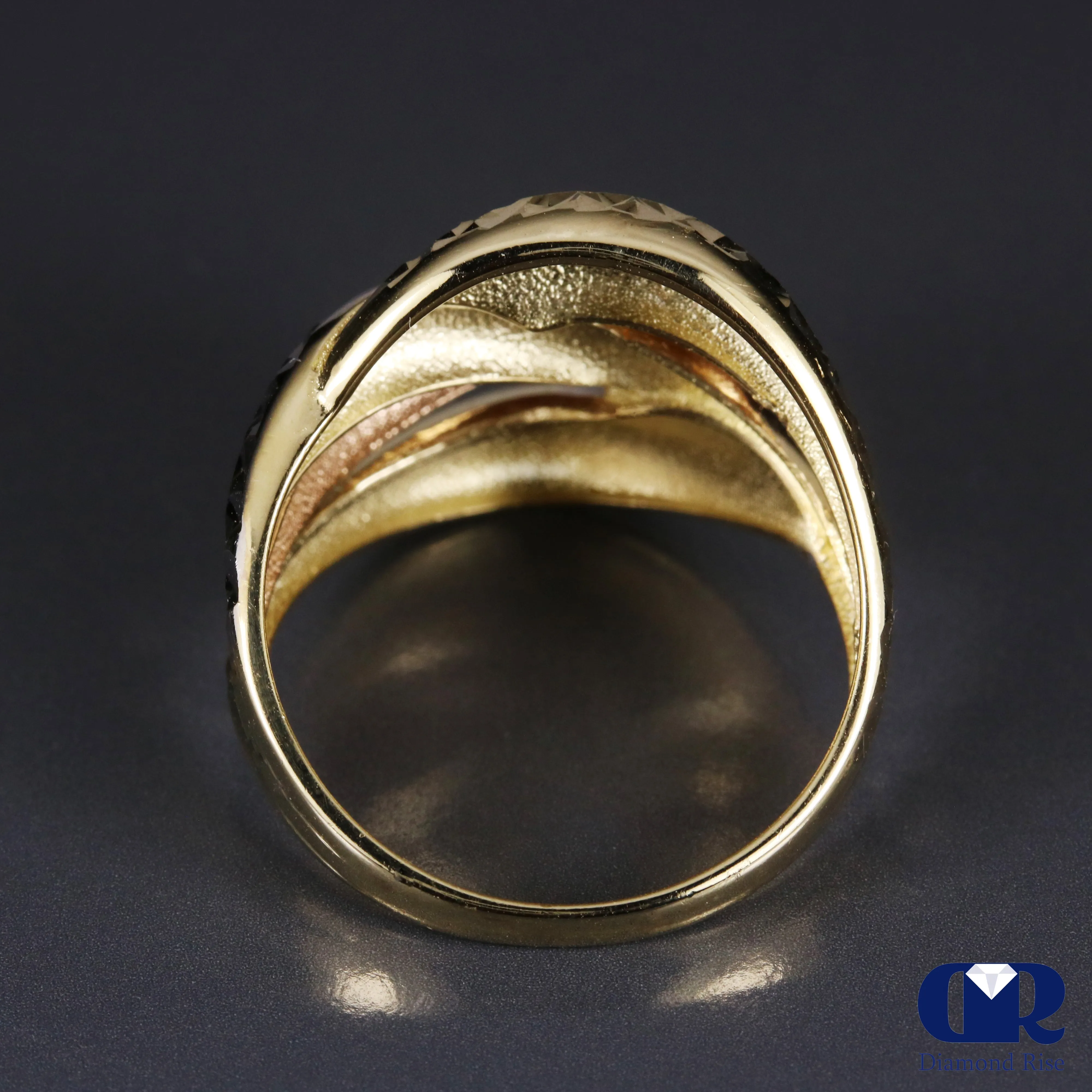 Women's 14K Gold Cocktail Ring Multi Color
