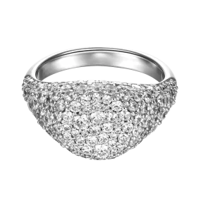 Women's Iced Seal Signet Ring