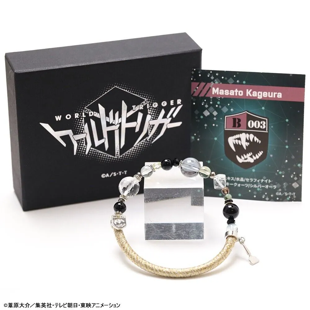World Trigger Masato Kageura Wind Cord Bracelet Jewelry Japan Limited