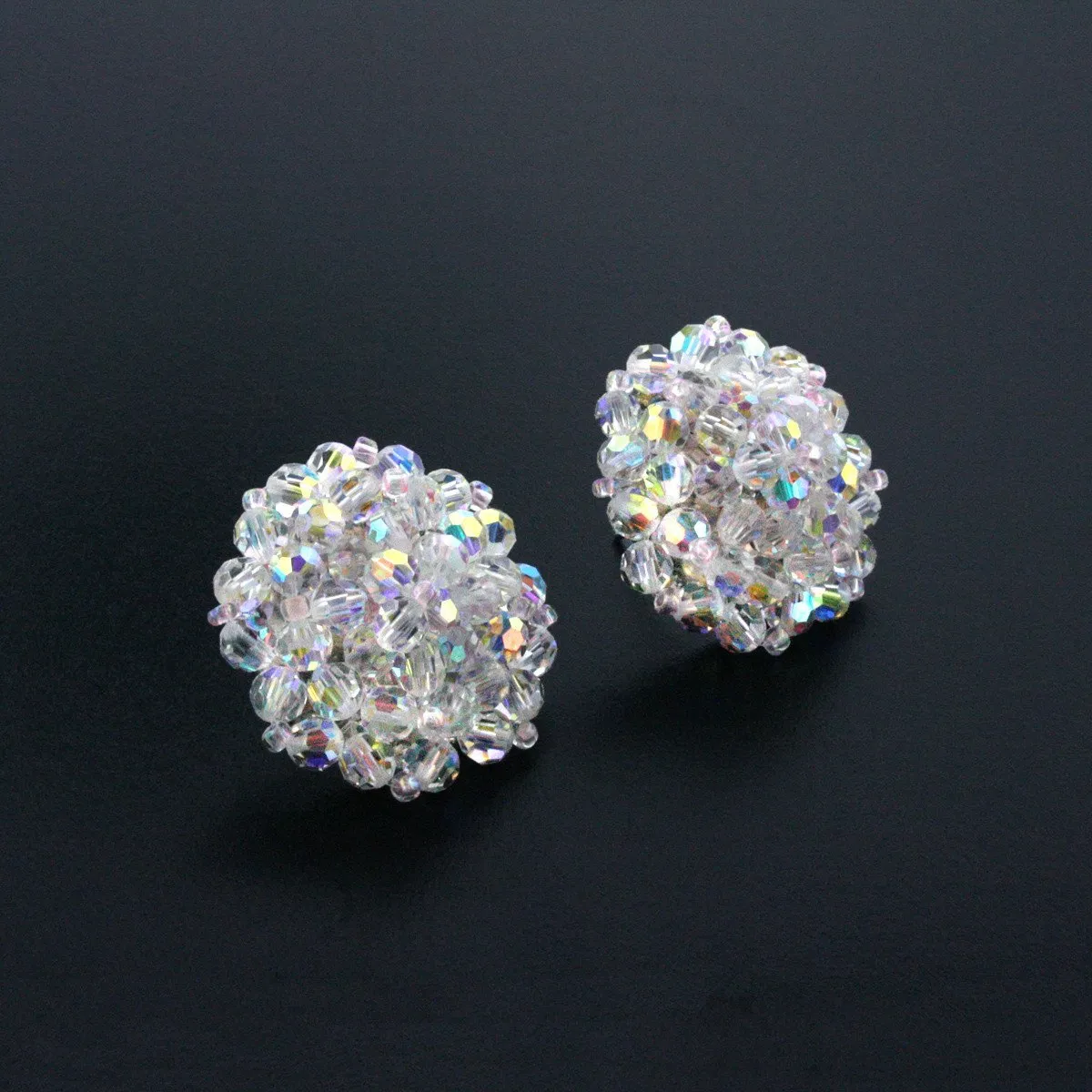 Woven Cluster Earrings